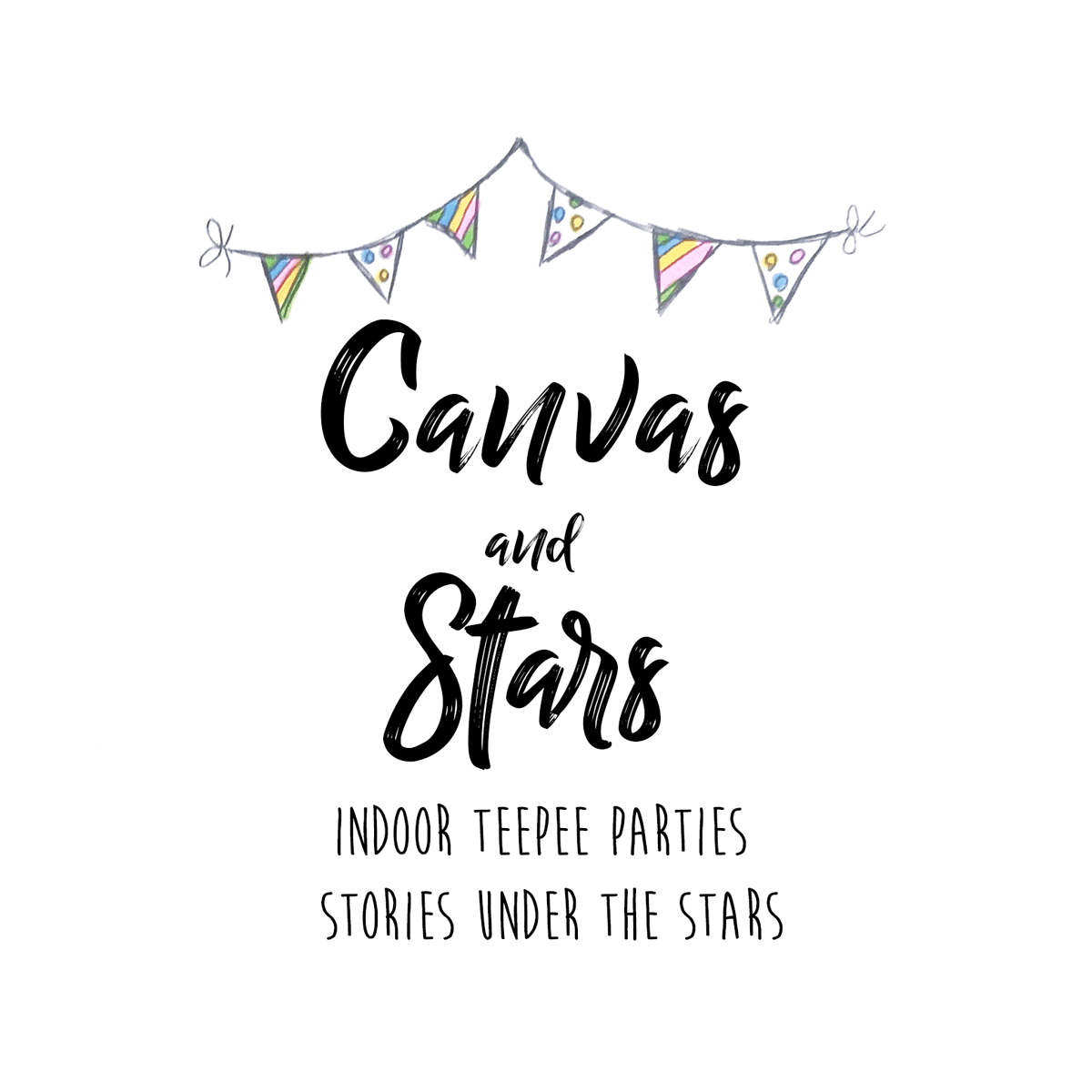 Canvas and Stars Teepee Parties and Bell Tent Hire logo
